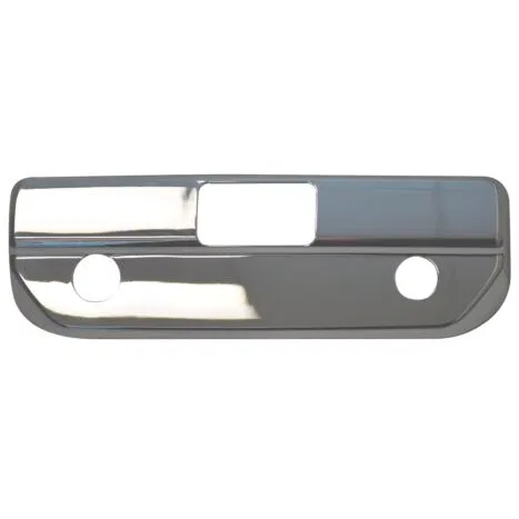 400150 – PUTCO Tailgate Handle Cover, Chrome Plated ABS Plastic With Tailgate Handle Trim With Keyhole